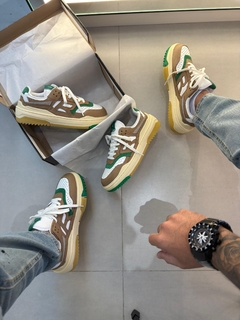 Reserva R Broox - Branco/Marrom/Verde - comprar online