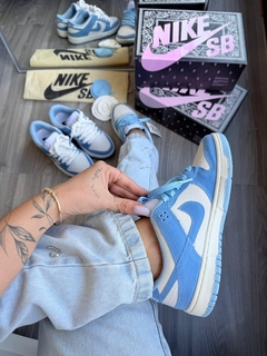 Imagem do Dunk SB - Azul Bebê (2 pares de cadarço)