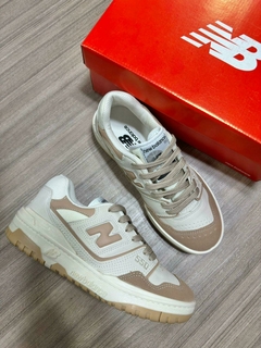 NB 550 - Branco/Bege - loja online