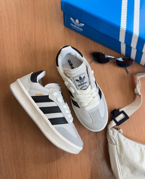 Adidas Samba - XLG (Cinza/Preto)