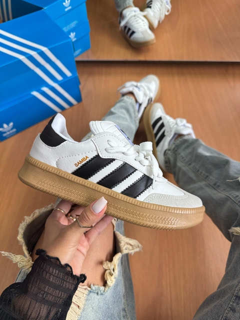 Adidas Samba XLG - (Branco/Preto)