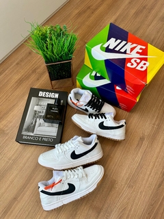 Dunk Sb - branco/preto - Dezenove Streetwear
