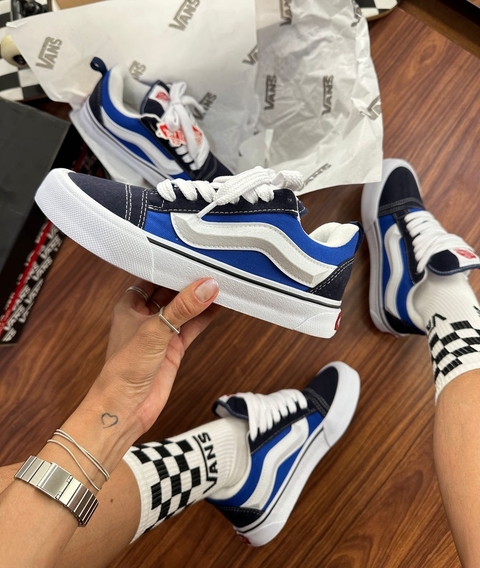 KNU SKOOL - NAVY TRUE WHITE - comprar online