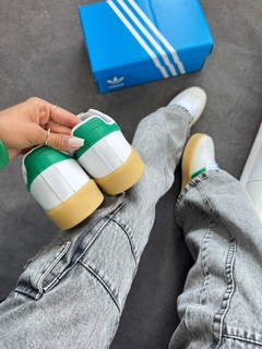 Adidas Sambae - Branco/Verde - comprar online
