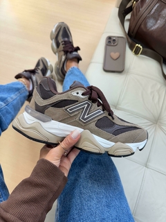 New Balance 9060 - Castor/Café na internet