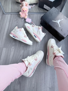 Jordan 4 Retrô - Rosê na internet