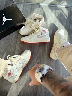 Jordan Mid - Off/Vermelho - Dezenove Streetwear