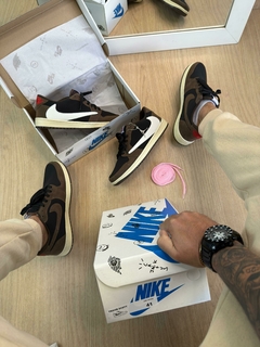 Jordan Travis Scott - marrom - loja online