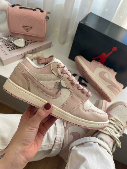 Jordan Low - Rosa/Branco