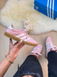 Adidas Gazelle Camurça - Rosa
