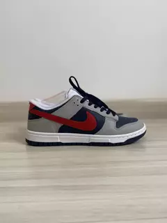 Nike Dunk - Cinza, Azul e Vermelho - comprar online