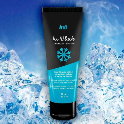 Lubrificante Gelado Black Ice - Intt Cosméticos