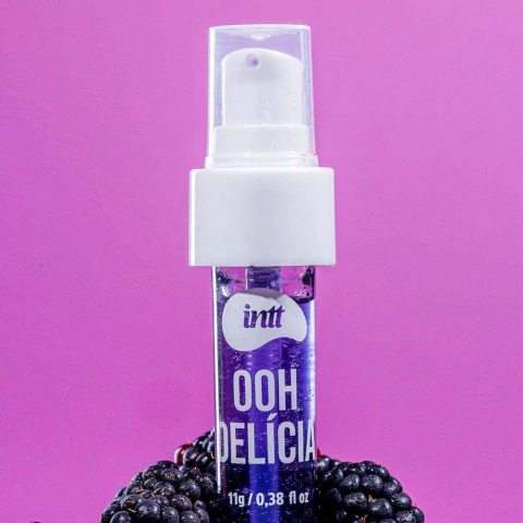 Calda Beijável Ooh Delícia de Amora Intt