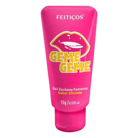 Gel Excitante Geme Geme 15g – Esquenta, Esfria e Vibra