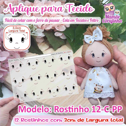 ROSTINHO 12-PP - Boneca Pequena - comprar online