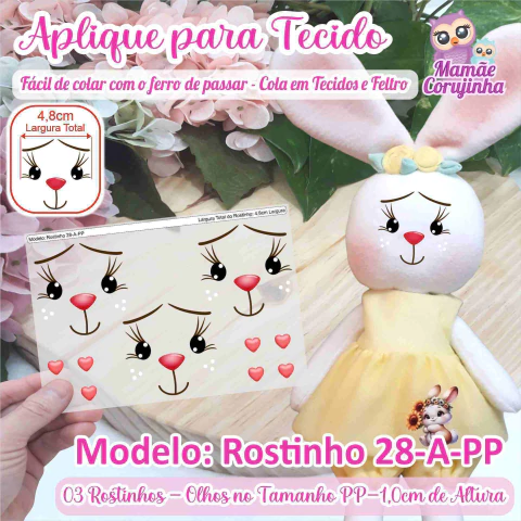 ROSTINHO 28-PP - Coelho Pequeno - comprar online