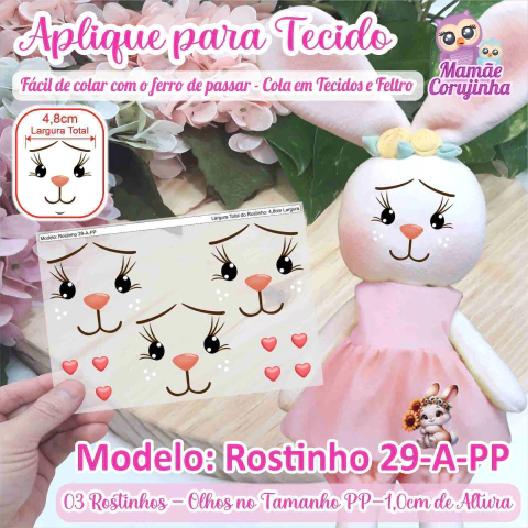 ROSTINHO 29-PP - Coelho Pequeno - comprar online