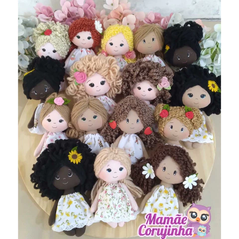 Bonequinha de 13cm - PEDIDO PERSONALIZADO - comprar online