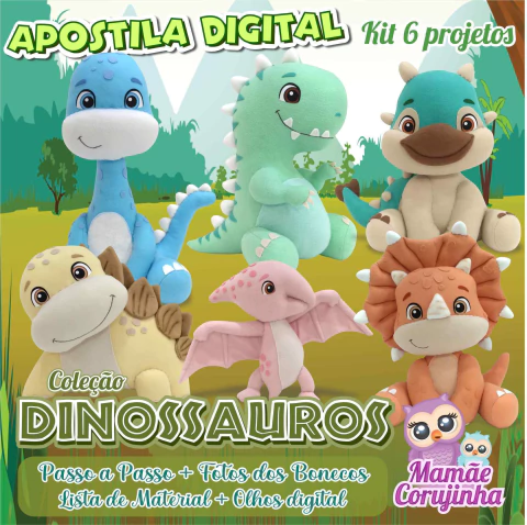Apostila Digital - Coleção Dinossauros - comprar online
