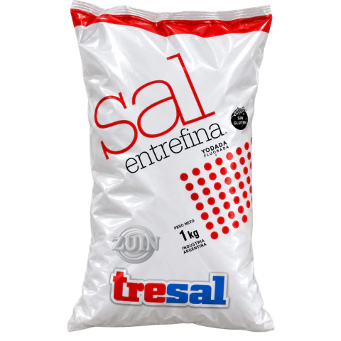 Sal Entrefina Tresal x 1kg (caja 10u)