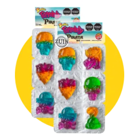 Gelatinas Tembleke Tira x6 Pirata - comprar online