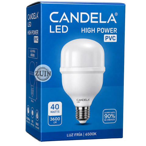 Focos Led "High Power" 40W (caja 20u) Candela