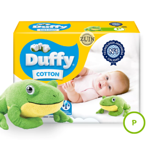 Pañales p/ bebé Pequeño x 40u (bulto 3 paq) Duffy