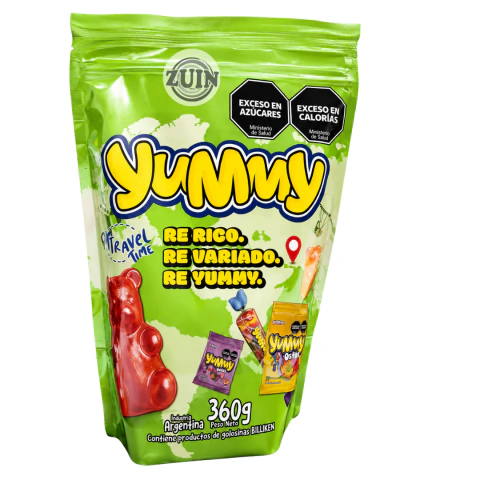 Gomitas Yummy Doypack 360gr Surtido