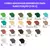 Kit Acrilex Básico de Pintura de Miniaturas - 12 Frascos 37ml Acrílica Fosca