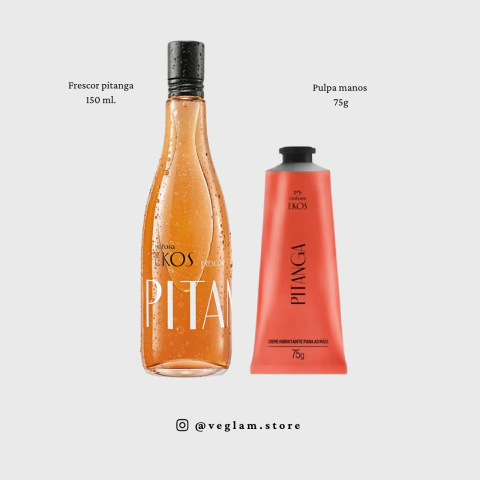 Kit Natura Ekos Pitanga: Frescor 150 ml + Crema de Manos 75 g