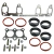 Kit Juntas Coletores Escapamento Admissão Vw Golf Bora Fox