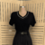 BLUSA DE BABY LOOK PRETA na internet
