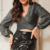 CROPPED LUREX PRETO