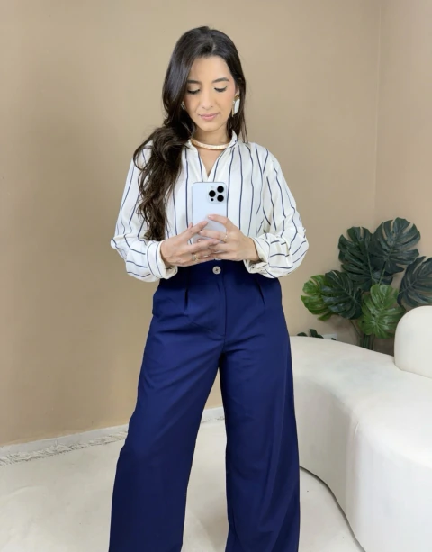 Calça Pantalona Aline - Nanda Store | Moda Feminina
