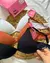 Art.5665 - Conjunto triángulo taza soft y tanga less de poliester en internet