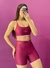 Short Cós Transpassado Vinho e Rosa na internet