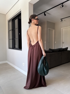 Vestido Aurora - Marrom na internet