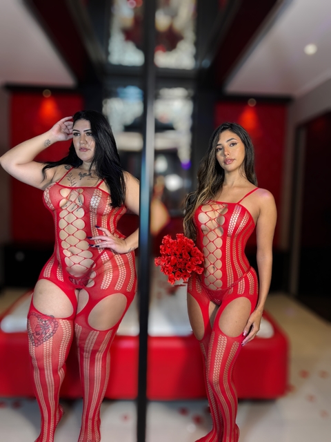 ESPARTILHO VERMELHO COM CALCINHA INCLUSA