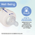 Mamadera Well-Being 250ml 2m+ Flujo Medio - Chicco