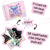 Kit Livro de Colorir Stitch + Estojo com 36 Canetinhas- Rosa