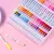 Kit Caneta Colorir Desenhos Ponta Dupla 2 Traços 80 Unidades - Com maletinha na internet