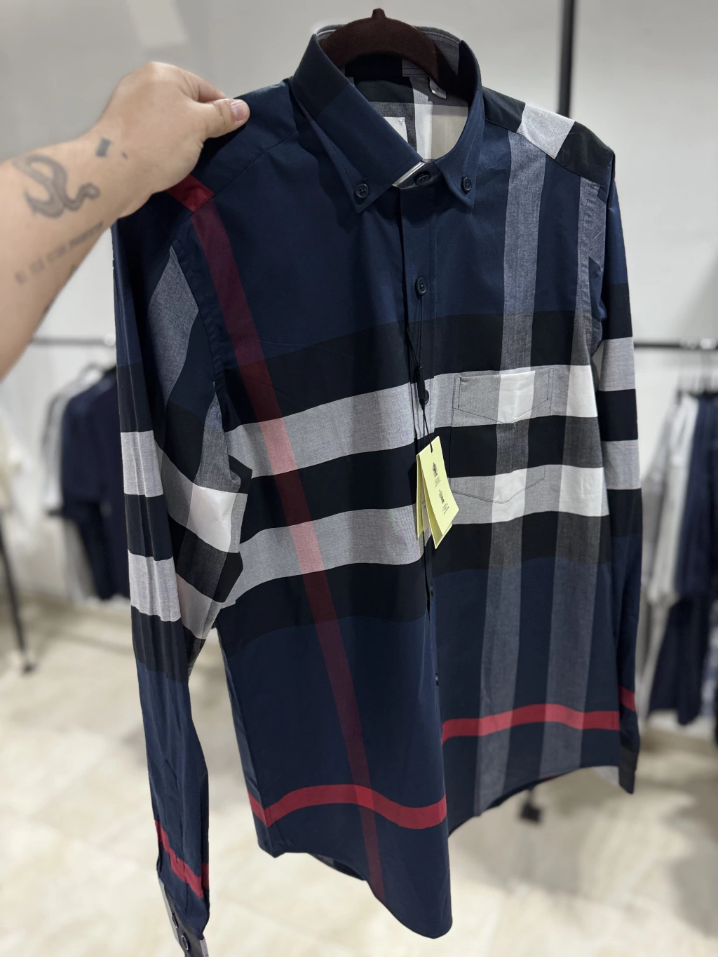 Camisa Burberry