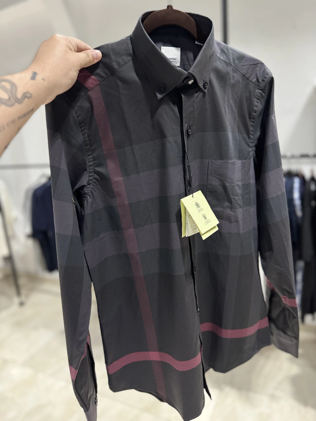 Camisa Burberry