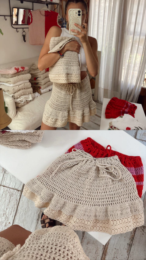 Pollera Rame - comprar online