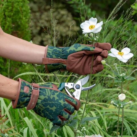 Guantes Burgon & Ball "Oak Leaf Moss"