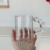 Set x 2 Gleam Mug de vidrio transparente - Bv Home