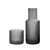 Set Jarra Botella + Vaso de vidrio color Gris - comprar online