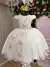 Vestido Infantil Jardim das borboletas Off - comprar online