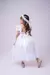 Vestido Branco Longo Luxo Daminha de honra infantil e juvenil - loja online