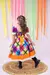 Vestido Infantil Festa Junina Xadrez Colorido quadrilha - loja online